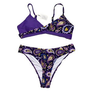 New OYOANGLE Twist Top Bikini Size Large